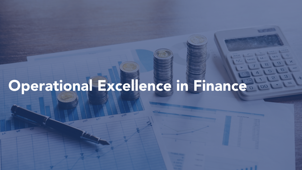 Operational Excellence in Finance